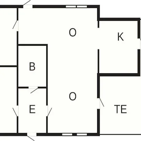 6 Person In Vaeggerlose Bøtø By