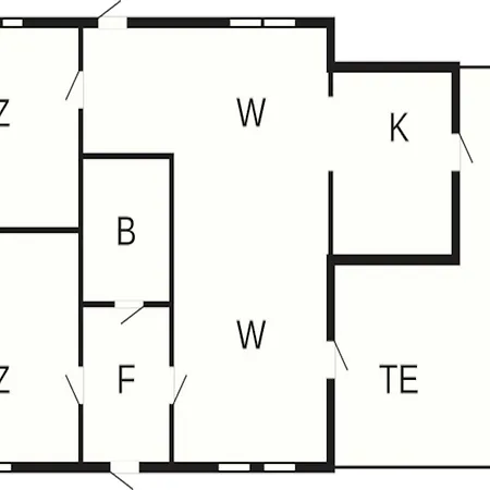 Casa vacanze 6 Person In Vaeggerlose